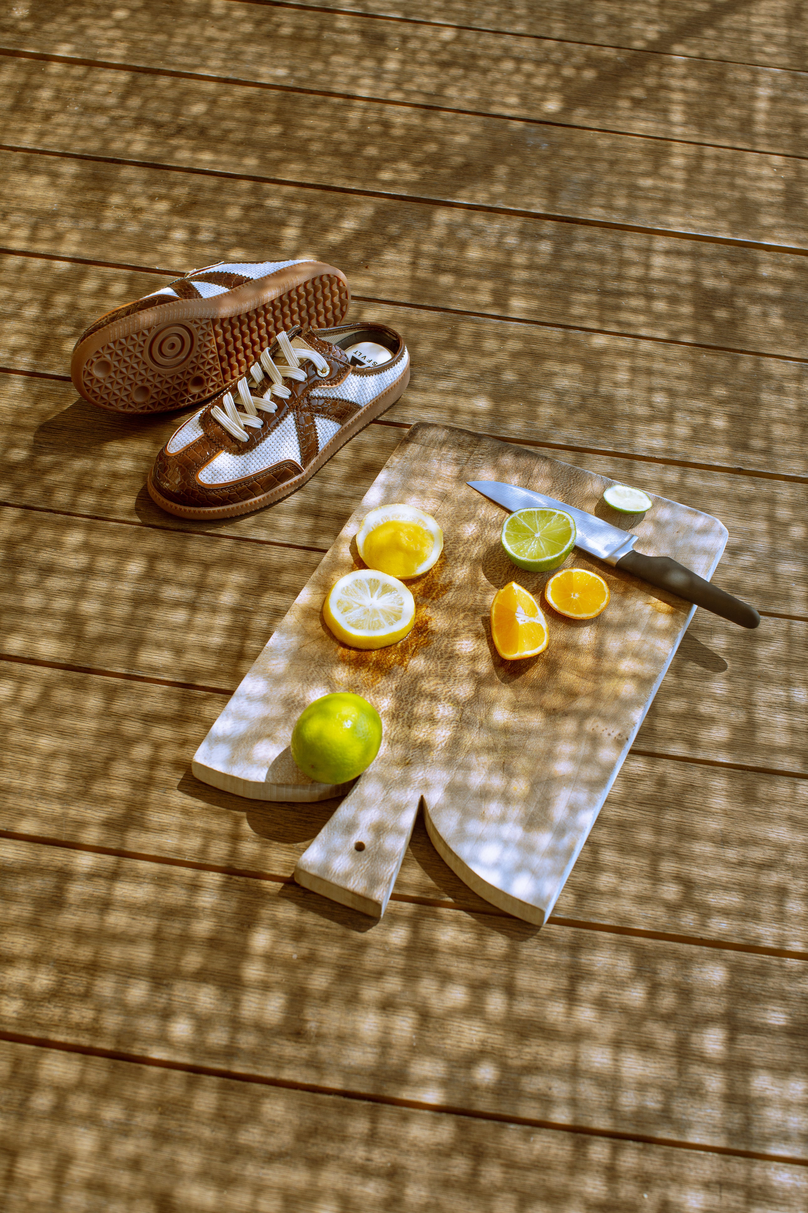 MULE ELITE CLASSIC - CROCO MARRON FONCÉ