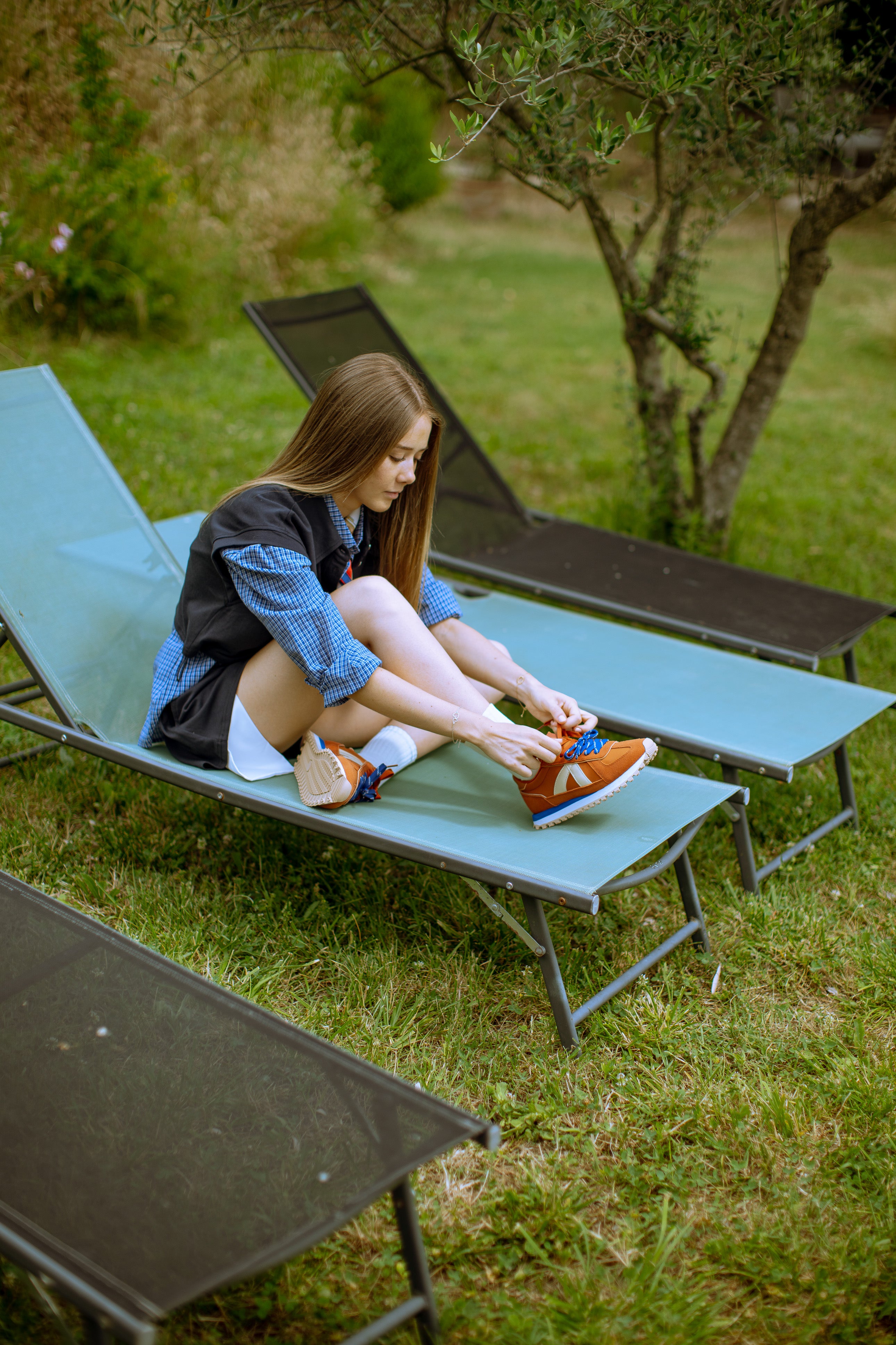 GATE - PEAU DE PONEZ TAN ORANGE