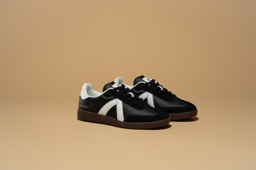 asfvlt sneakers ELITE CLASSIC BLACK WHITE DARK GUM