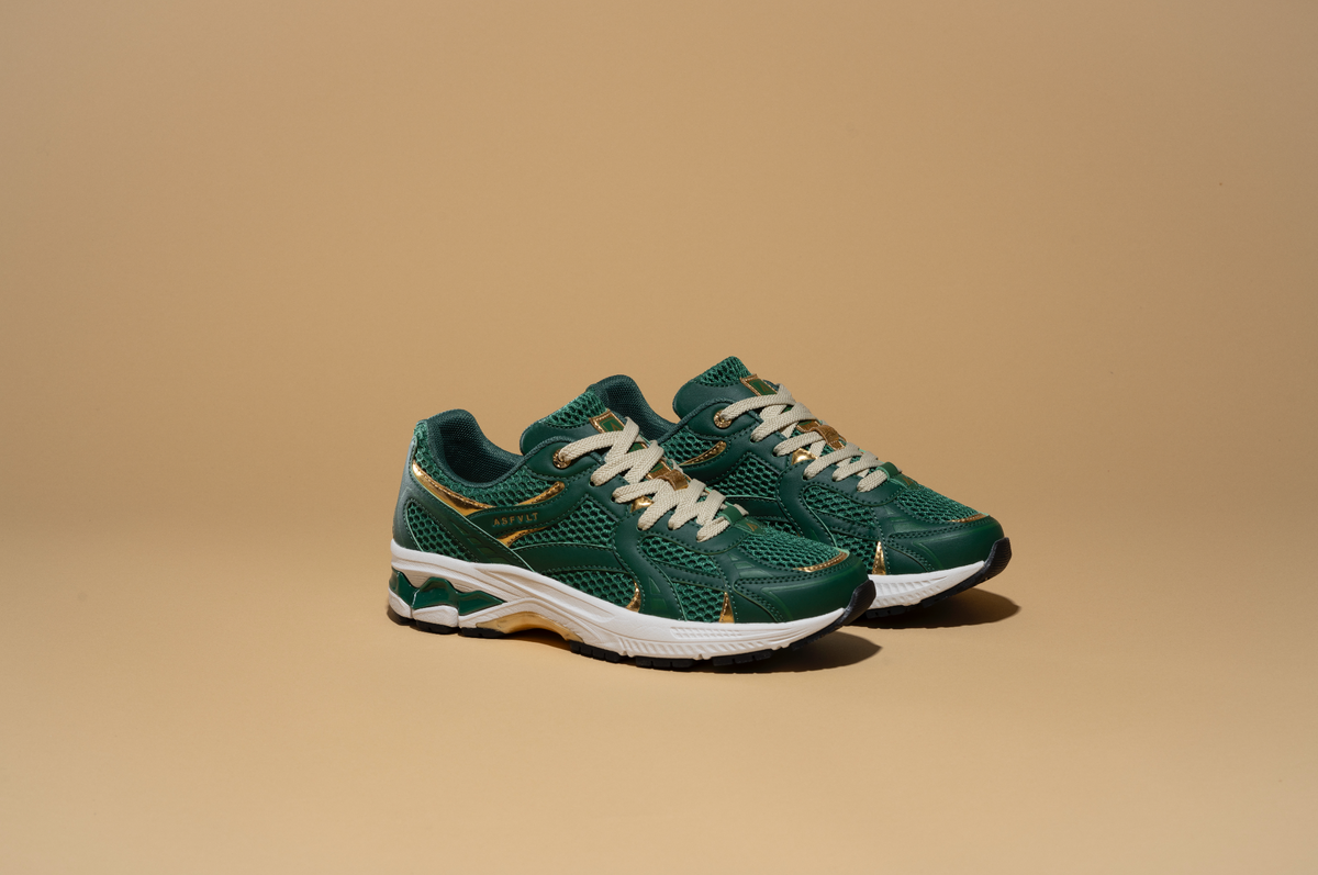 CITY RUN GREEN/GOLD