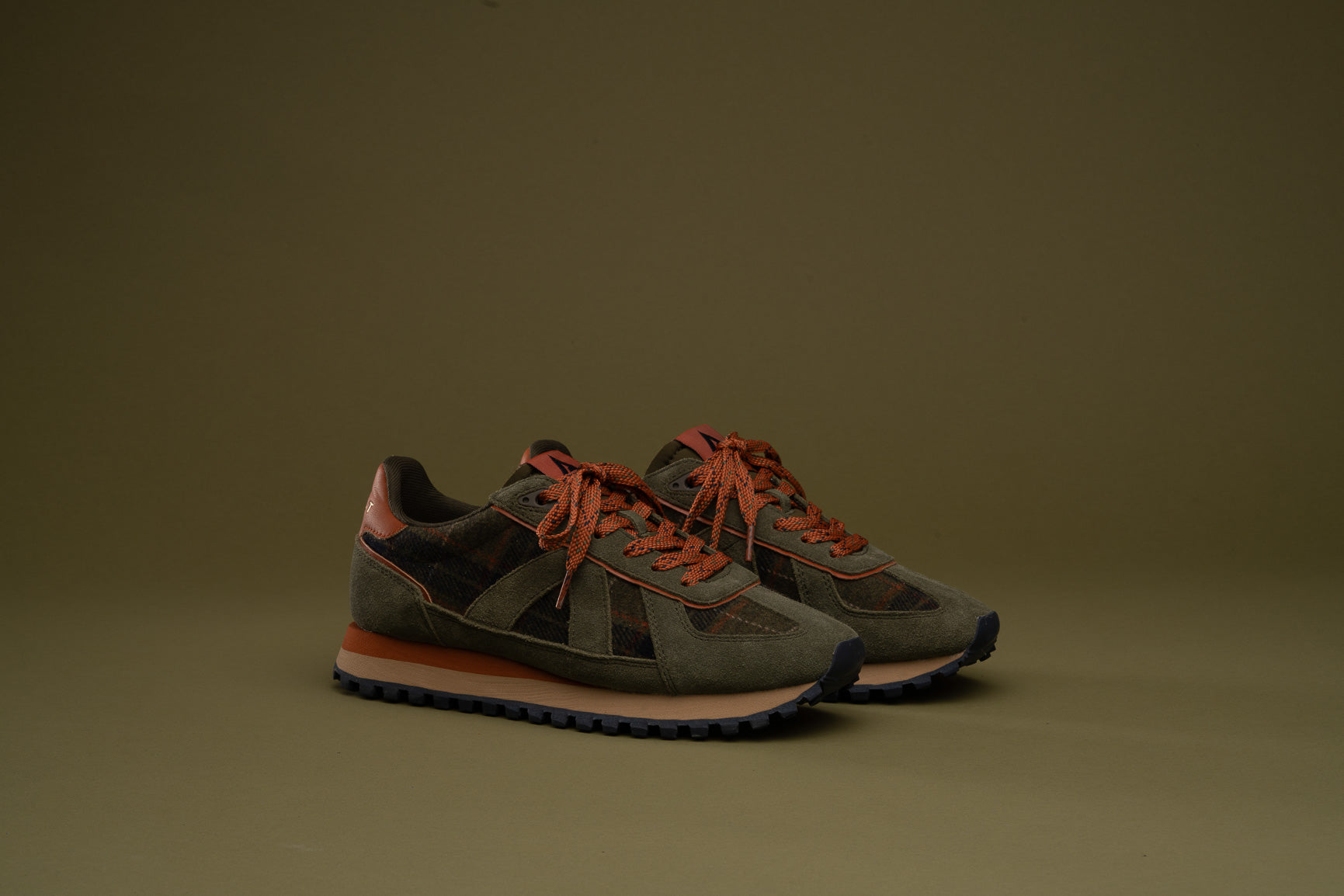 GATE - ARMY COGNAC PLAID
